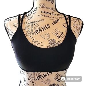 PINK by Victoria's Secret Black Bikini Top